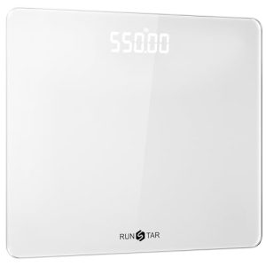 TOP VENTAS: Bascula Digital de baño de 550 lb para peso corporal con plataforma ultra ancha y pantalla LCD grande, báscula precisa de alta precisión con capacidad extraalta. con descuento