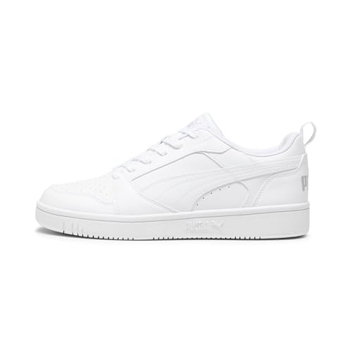 CHOLLO: PUMA Rebound V6 Low, Zapatillas Unisex adulto, Puma White Cool Light Gray, 43 EU | Oferta Amazon