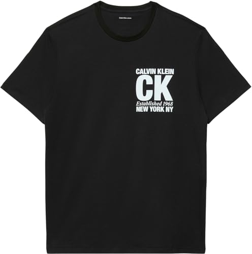 OFERTA: Calvin Klein SS 30s WHSL SP CK Corner Graphic LV04RE819G, Negro, M, Negro , M
