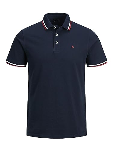 REBAJADO: Jack & Jones Jjepaulos Polo Ss Noos Polo, Hombre, Armada Blazer, S | Oferta Amazon