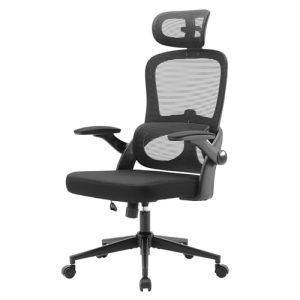 DESCUENTO: SIHOO M102C Silla ergonomica Escritorio, Silla de Oficina Grande y Alta con reposabrazos Plegables, Soporte Lumbar Ajustable Silla Escritorio, Silla Oficina ergonómica para Uso doméstico – Negro en promoción