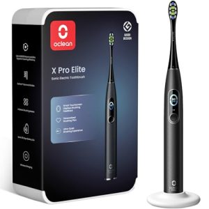 OPORTUNIDAD: Oclean Cepillo eléctrico X Series Pro Elite, Súper silencioso, Pantalla táctil inteligente, 4 Modos, 32 Niveles de intensidad, 35 días de duración, IPX7, Soporte de pared, Embalaje ecológico, Negro | Oferta Amazon