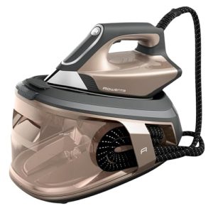 OFERTA: Rowenta Force Pro 500, Centro de planchado, 7,5 Bares, Golpe de vapor de 550 g/minuto, Tecnología Quicksteam, Ahorra energía, 2 modos Eco y Max, Marrón y Negro, VR9033F0 | Oferta Amazon