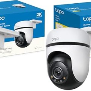 OPORTUNIDAD: Tapo C510W – Cámara de vigilancia Wi-FI para Exteriores de 360º, visión Nocturna a Todo Color de 2k , detección de Personas con IA, Seguimiento de Movimiento Inteligente, IP65 con oferta