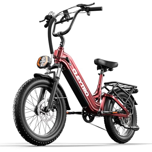 DESCUENTO: Bicicleta eléctrica CLEYTRO, bicicleta de montaña de 20 , litio de 48V 15.6Ah, autonomía máxima de 40-100 kilómetros, suspensión total, 7 velocidades, bicicleta de cercanías unisex. | Oferta Amazon