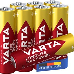 CHOLLO: VARTA Pilas alcalinas Longlife Max Power AA , fabricadas en Alemania con oferta
