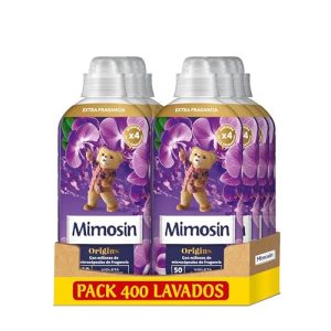 ¡GRAN PRECIO! Mimosín Origins Suavizante Concentrado Violeta Campestre, 8 x 50 lavados​