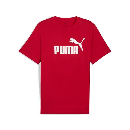 TOP VENTAS: PUMA ESS No. 1 Logo tee, Camisetas Unisex Adulto, For All Time Red, S con descuento