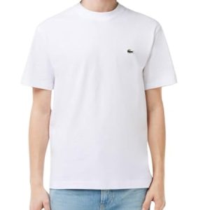 TOP VENTAS: Lacoste Algodón Camiseta para Hombre Blanc XL con oferta
