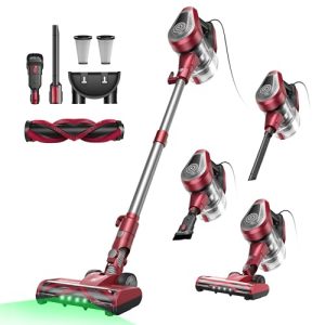 TOP VENTAS: Vexilar C8 Aspiradora con Cable 60KPa/600W, Aspiradora con 7 Metros de Cable, Fácil Guarda, Ligero, 1,5L Depósito de Polvo, Multiusos Aspirador Vertical, Aspirador para Suelos/Alfombras/Pelos/Coche con oferta