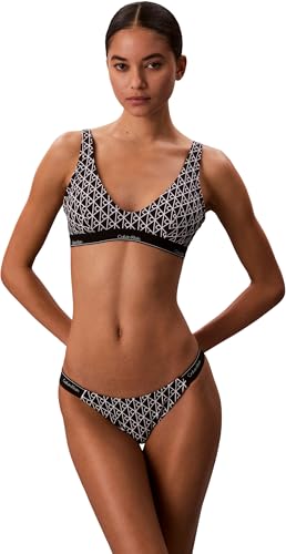 OFERTA: Calvin Klein Bikini LV00Q61206 - Bañador para Mujer, Color Negro , Talla L con descuento