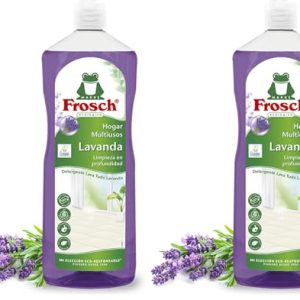 ¡GRAN PRECIO! Frosch – Limpiador Multiusos de Hogar Ecológico Lavanda, Elimina la Grasa y la Suciedad en General, Higienizante eficaz – Resultado Brillante y Duradero – 1 L