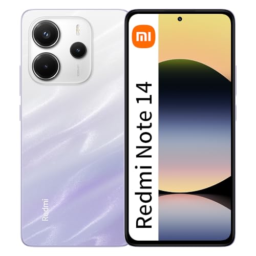 TOP VENTAS: Xiaomi Redmi Note 14 4G NFC 6.67'' 8GB 256GB Almacenamiento Purple en promoción