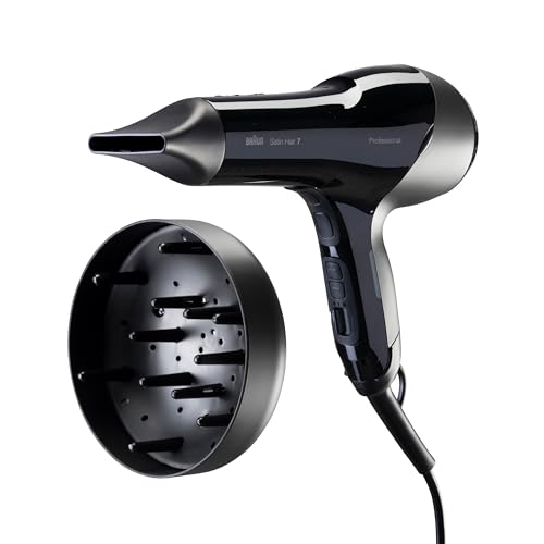 Braun Satin Hair 7 - Secador profesional, con sensor de temperatura, motor AC y tecnologia ionica al mejor precio