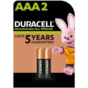 REBAJADO: Duracell 44108 AAA / HR03 – 850 mAh – Pilas de hidruro de níquel-metal 1 2 V con descuento