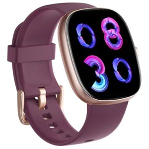 DESCUENTO: GUIJITUO Reloj Inteligente Mujer con 5.4,Smartwatch 1.85″ AMOLED para Android iOS, Podómetro con 113+ Deportes y 5ATM Impermeable, Pulsera Fitness con Monitor de Sueño/SpO2 rebajado hoy