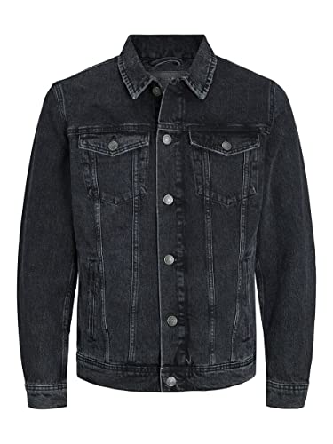 JACK & JONES Denim Jacket Denim Jacket Black Denim XL Black Denim XL | Oferta Amazon