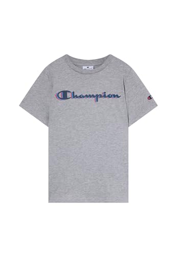CHOLLO: Champion Legacy Boy - Big Logo T-Shirt, Camiseta Niños, Grey ,