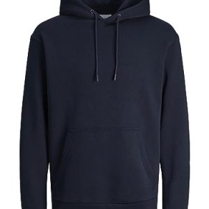 Jack & Jones Jjebradley Sudadera Con Capucha Noos Sudadera con capucha, Hombre, Marino, XXL rebajado hoy