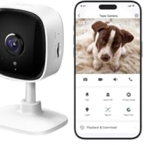 CHOLLO: Tapo TP-Link Cámara Wi-Fi para Interiores C110, cámara de vigilancia de 3 MP, visión Nocturna, Audio bidireccional, Modo de privacidad, notificaciones con Sensor de Movimiento en Tiempo Real con oferta