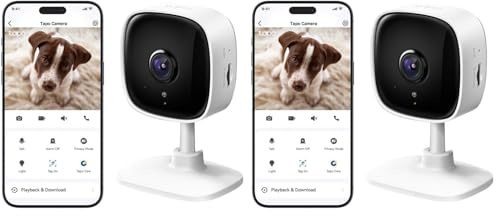 CHOLLO: Tapo TP-Link Cámara Wi-Fi para Interiores C110, cámara de vigilancia de 3 MP, visión Nocturna, Audio bidireccional, Modo de privacidad, notificaciones con Sensor de Movimiento en Tiempo Real con oferta