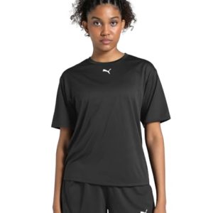 DESCUENTO: PUMA W TAD Essential Relaxed tee Puma Negro con oferta