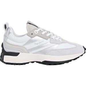 Pepe Jeans Tenis Lucky Original para Mujer, White, 6 UK con oferta
