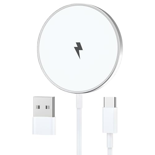 OPORTUNIDAD: Cargador Inalambrico iPhone 1M, 15W Cargador para Apple iPhone 17/16/15 Pro Max/15 Pro/15 Plus/15/14/14 Pro Max/13/12/11, Cargador iPhone Carga Rapida Inalambrico iPhone Wireless Charger al mejor precio