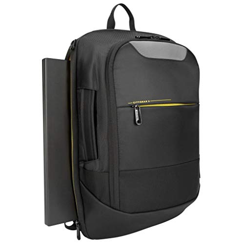 TOP VENTAS: Targus Mochila para portátil de entre 14 y 15,6 convertible CityGear, mochila resistente con sistema de amortiguación, mochila acolchada – Negro, TCG661GL con descuento