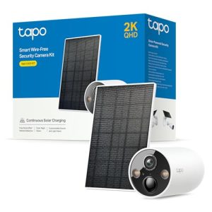 CHOLLO: Tapo C425 Kit-Cámara de Seguridad Solar, Base magnética Ajustable, visión Nocturna en Color, Memoria MicroSD, 10000 mAh, Campo de visión súper Gran Angular de 150°, Compatible con Alexa en promoción