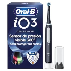 TOP VENTAS: Oral-B iO 3N Cepillo de Dientes Eléctrico con 1 Cabezal, Negro