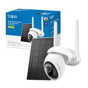 ¡GRAN PRECIO! Tapo C665G Kit – Cámara de Seguridad Exterior con Panel Solar, 4G LTE y WiFi, visión Nocturna a Color, detección IA, Seguimiento 360°, batería Recargable, IP65 al mejor precio