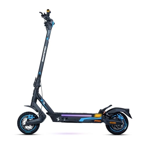 ¡GRAN PRECIO! smartGyro K5 PRO - Patinete eléctrico de 48V 1000W, 15.000 mAh, Suspensiones Delanteras y Traseras, Display Multifunción, Ruedas de 10 Neumáticas con descuento