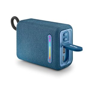 OPORTUNIDAD: NGS Roller Furia 1 Blue – Altavoz Portátil Compatible con Tecnología , Luces RGB, Impermeabilidad IPX6, 15 W, True Wireless, USB, Duración Batería 9 Horas, Azul al mejor precio