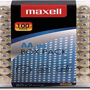 REBAJADO: Maxell LR6 – Pack de 100 Pilas alcalinas rebajado hoy