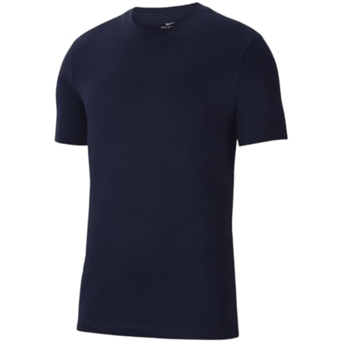 CHOLLO: Nike, Park20, Camiseta De Manga Corta, Obsidiana/Blanco, M, Hombre en promoción