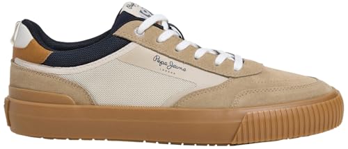REBAJADO: Pepe Jeans Nolan Street M - Tenis para Hombre, Color marrón , Talla 36 con oferta