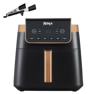 CHOLLO: Ninja MAX PRO, Freidora de Aire, 6,2L, Cajón Individual Tamaño Familiar | Oferta Amazon