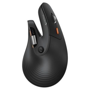 ProtoArc EM11 Pro Raton Ergonómico Vertical con Rueda Lateral, Negro | Oferta Amazon