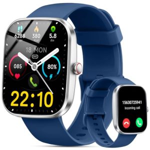 OPORTUNIDAD: Reloj Inteligente Hombre Mujer, 1.96″ Smartwatch con Llamadas y Whatsapp Notificación, IP68 Pulsera Actividad con 100+ Modos Deportivos, Pulsómetro, Monitor de Sueño para Android iOS con oferta