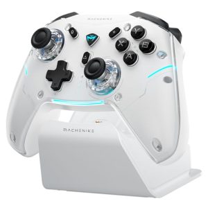 DESCUENTO: Machenike G5PAXSE Mando PC Gaming Inalambrico con Base de Carga, Hall Joystick Hall Trigger, Gamepad Mando para STEAM/PC/Switch/iOS/Android, Turbo/Vibración con oferta