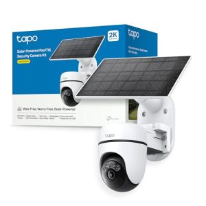 Tapo C610 Kit – Cámara Vigilancia WiFi Exterior 360º, Panel Solar, 2K 3MP con oferta
