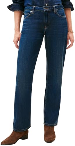 TOP VENTAS: Tommy Hilfiger Vaqueros Mujer Milo Classic Straight Fit, Azul , 32W/26L rebajado hoy