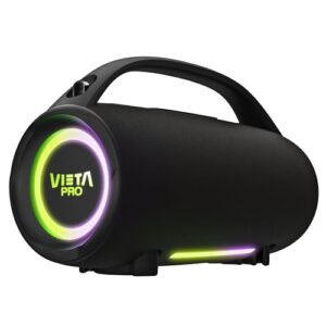 DESCUENTO: Vieta Pro Altavoz Potente de 100W, Impermeable con USB C, 15H Batería | Altavoz Grande Autoamplificado HiFi Portátil | Speaker Parlante TWS con bocina y Luces Mini Thunder 2 en promoción