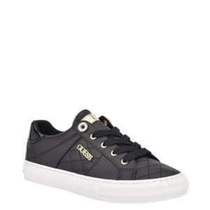 REBAJADO: GUESS – Zapatillas Loven para mujer, negro , 39 EU con descuento
