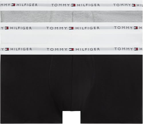 OPORTUNIDAD: Tommy Hilfiger UM0UM03752 - Traje de baño 3P de Talle bajo para Hombre, Color Rojo , Talla XL en promoción