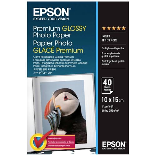 DESCUENTO: Epson Premium Glossy Photo Paper - Papel fotográfico con descuento