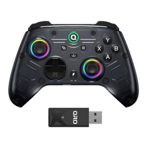 OPORTUNIDAD: QRD FERROX M5 Controlador Inalámbrico para Xbox Series X|S, Xbox One,Nintendo Switch,PC,Controlador Xbox con Dongle USB de 2.4Ghz,Grabación Macro Flexible,Turbo