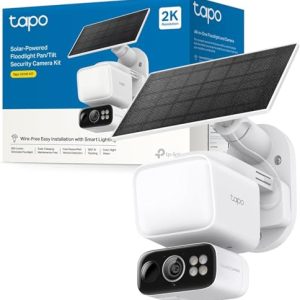 TOP VENTAS: Tapo C615F Kit-Cámara vigilancia WiFi Exterior 2K, 360º, Foco energía Solar rebajado hoy