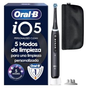 OPORTUNIDAD: Oral-B iO 5 Cepillo de Dientes Eléctrico con 1 Cabezal, Negro en promoción